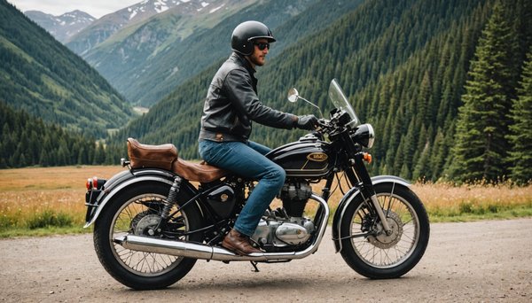 Les motos classiques et l'art du voyage en solo